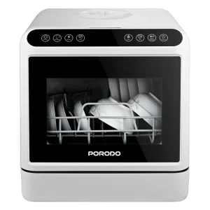 ماشین ظرف شویی رومیزی 4 نفره پرودو مدل PDELFSTO46WH